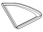 2476706200 - : Quarter Glass for Mercedes-Benz Image