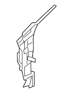 64515SNAA00ZZ - Body: Inner Pillar for Honda: Civic Image