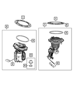 5142345AA - Fuel: Fuel Pressure Regulator Kit for Mopar Image image
