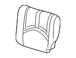 5E6Z7866601BAA - Body: Seat Back Cover for Ford Image