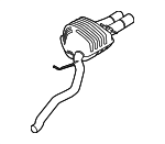 18307837061 - Exhaust: Rear Muffler for BMW: M6 Image