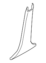 8S4Z5424347AA - Body: Lower Center Pillar Trim for Ford: Focus Image