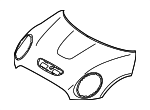 41008499869 - Body: Hood Panel for Mini Image image