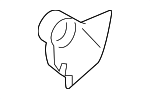 51237307640 - Body: Hood Release Handle for Mini Image image