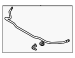 54810GI010 - Suspension: Stabilizer Bar for Kia: EV6 Image