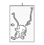 72112SJCA01 - Body: Lock Assembly for Honda: Ridgeline Image