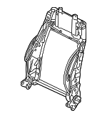8V3881515 - : Seat Back Frame for Audi: A3, A3 Quattro Image