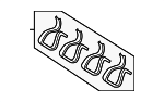 3409789 - Body: Carrier Housing Bracket Assembly for Volvo Image