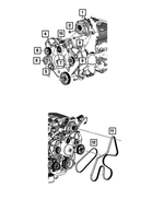 6508778AA - Electrical: Bolt for Mopar Image
