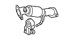 28610S2350 - Exhaust: Front Muffler for Hyundai Image