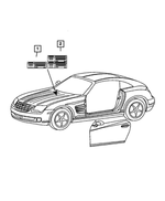 5161625AA - : Fuse Block Label for Chrysler: Crossfire Image