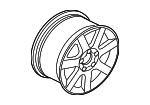 1J0601025AE1Z2 - Suspension: Wheel, Alloy for Volkswagen Image