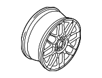 1J0601025AM88Z - Suspension: Wheel, Alloy for Volkswagen Image