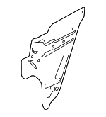 828603JA0A - Body: Water Shield for Nissan: Pathfinder Image
