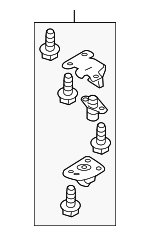 427898825B - : Mount Kit for Audi: R8 Image