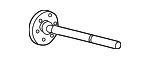 52069708 - Suspension: Output Shaft for Dodge: Dakota, Durango, Ram 1500 Image