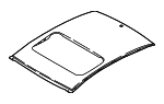 67111J0050 - Body: Roof Panel for Hyundai: Accent Image