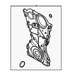 213502T000 - Engine: Timing Cover for Genesis: G70, G80, GV70, GV80 Image