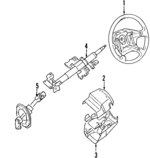 4811085ZF0 - : Steering Wheel for Suzuki Image