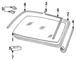 1312597 - : Cover Molding for Volvo Image