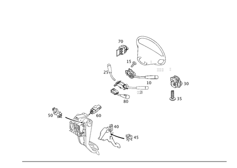 Switch for 2001 Mercedes-Benz C 240 #0