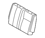 710780C281B1 - Body: Seat Back Cover for Toyota: Tundra Image