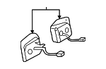4H0951523E5PR - Steering: Shift Paddle for Audi Image