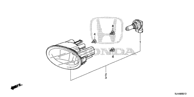 Foglight (1) for 2017 Honda CR-V #0