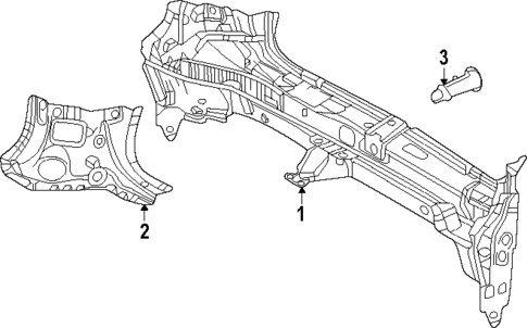 Rear Body for 2024 Lexus GX550 #0