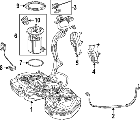 Fuel System Components for 2025 Mercedes-Benz GLC43 AMG #0