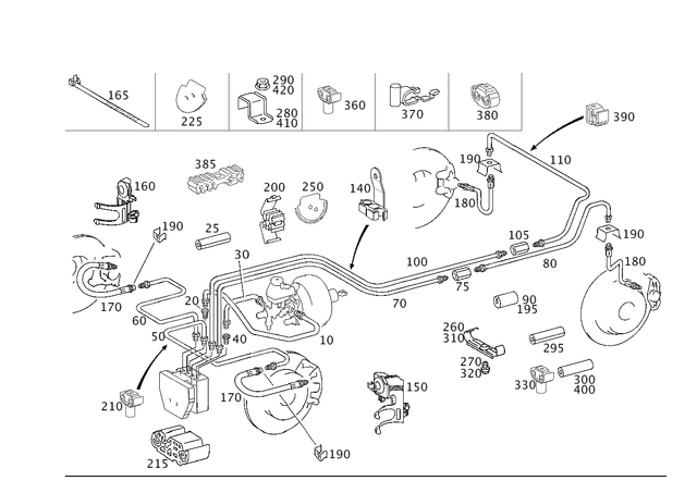 1269970034 - Brakes: Retaining Screw for Mercedes-Benz: 180C, 190E, 200, 200D, 240D, 250, 280E, 300CE, 300D, 300E, 300S, 300SD, 300SL, 300TD, 300TE, 380SE, 380SEL, 400SE, 400SEL, 500SEC, 500SEL, 500SL, 560SEL, 600SEL, 600SL, C220, C230, C240, C280, C32 AMG, C320, C350, C55 AMG, CL500, CL55 AMG, CL550, CL600, CL63 AMG, CL65 AMG, CLK320, CLK350, CLK430, CLK500, CLK55 AMG, CLK550, CLK63 AMG, CLS500, CLS55 AMG, CLS550, CLS63 AMG, E420, E430, Maybach S550, Maybach S560, Maybach S600, Maybach S650, S350, S400, S420, S450, S500, S550, S550e, S560, S600, S63 AMG, S65 AMG Image image
