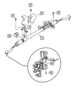 6506079AA - Steering: Power Steering Gear for Mopar Image
