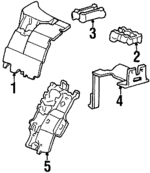 25648251 - Electrical: Cover for Cadillac: DeVille, Eldorado, Seville Image