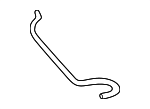 2025005382 - Cooling System: Overflow Hose for Mercedes-Benz Image