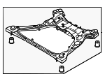 62405L1200 - : Engine Cradle for Hyundai Image