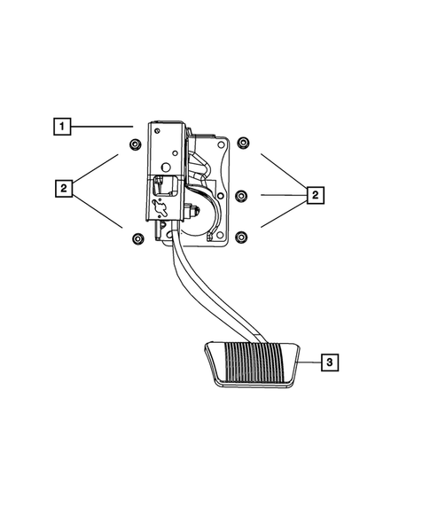 Brake Pedals for 2010 Chrysler Sebring #0