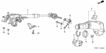 90361SM4003 - Chassis: NUT, FLANGE (8MM) for Acura Image
