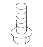 901000364 - Fuel System: Tank Strap Front Bolt for Subaru Image