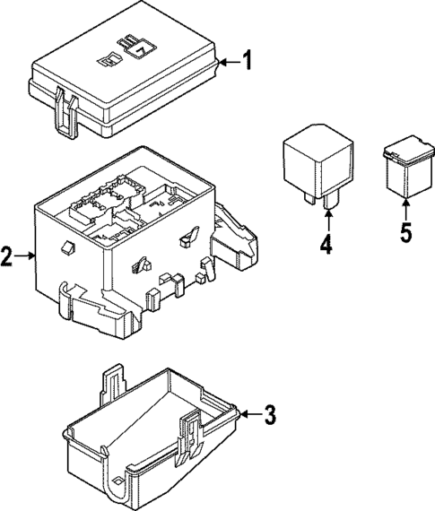 Fuse & Relay for 2024 Ford F-150 Lightning #1