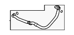 LR165015 - : A/C Refrigerant Discharge Hose for Land-Rover Image