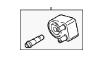 YOC5 - Engine: Motorcraftâ„¢ Oil Cooler Assembly for Ford Image