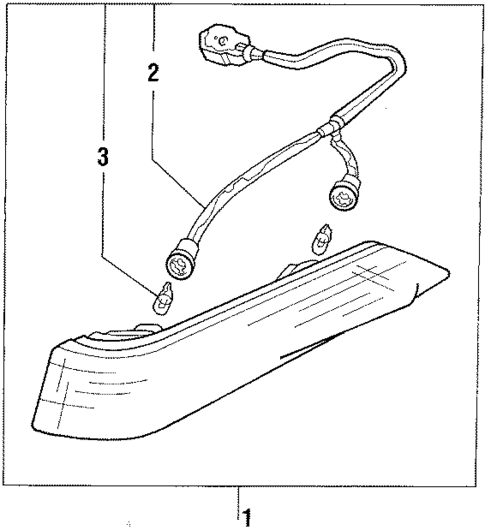 Side Marker Lamps for 1987 Acura Integra #0