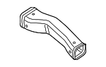 4H0819634A - Body: Center Duct for Audi: A8 Quattro, S8 Image