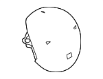 BJS757K0002 - Electrical: Steering Wheel Air Bag for Mazda Image