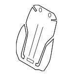 52108068249 - Body: Seat Back Heater for BMW: M5 Image