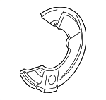 3F2Z2K004AA - Brakes: Splash Shield for FORD Image