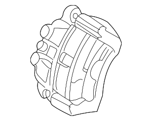 6F2Z2B120A - : Caliper Assembly for Ford: Freestar | Mercury: Monterey Image