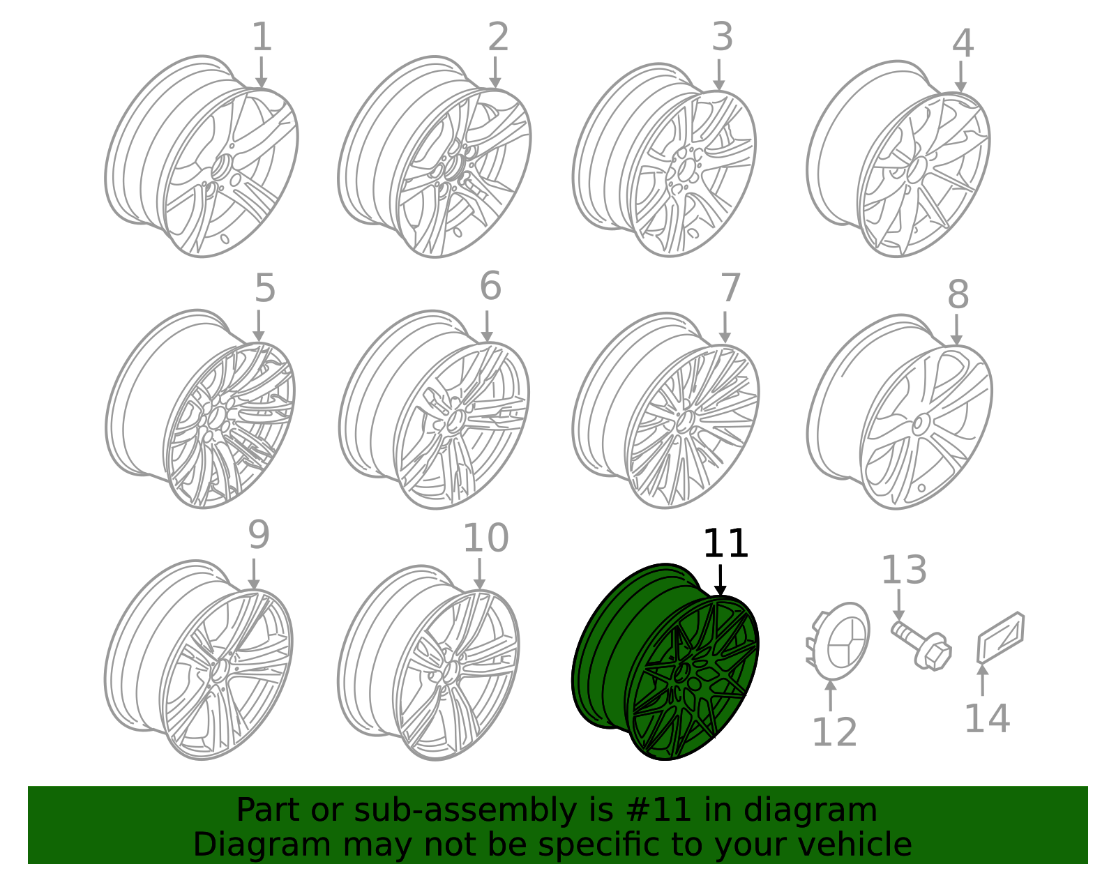 Genuine BMW 36-11-8-097-244 | 19