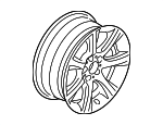 36116889182 - : Wheel, Alloy for BMW: 428i, 428i xDrive, 430i, 430i xDrive, 435i, 435i xDrive, 440i, 440i xDrive, M4 Image
