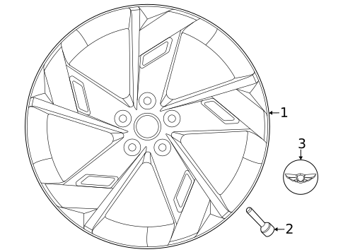 Wheels for 2024 Genesis Electrified GV70 #0